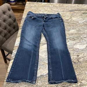 Petite Silver Jeans